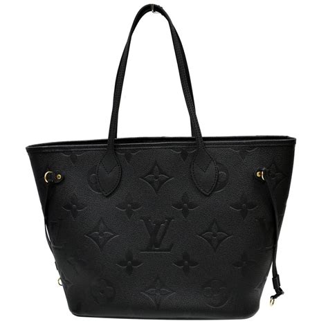 black Louis Vuitton tote